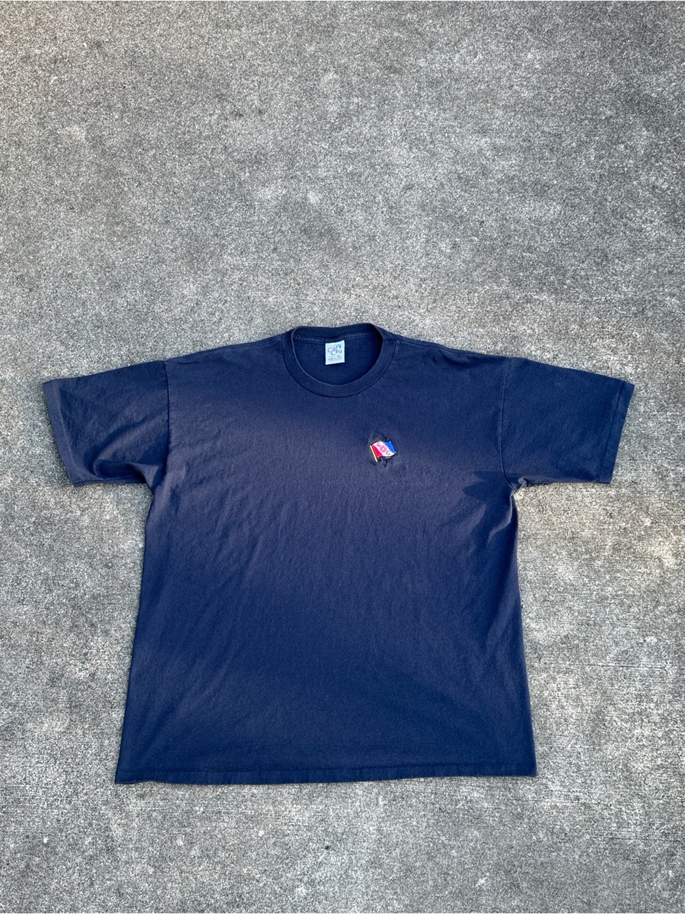 Vintage 90s Explorers Club Cal Cru Single Stitch